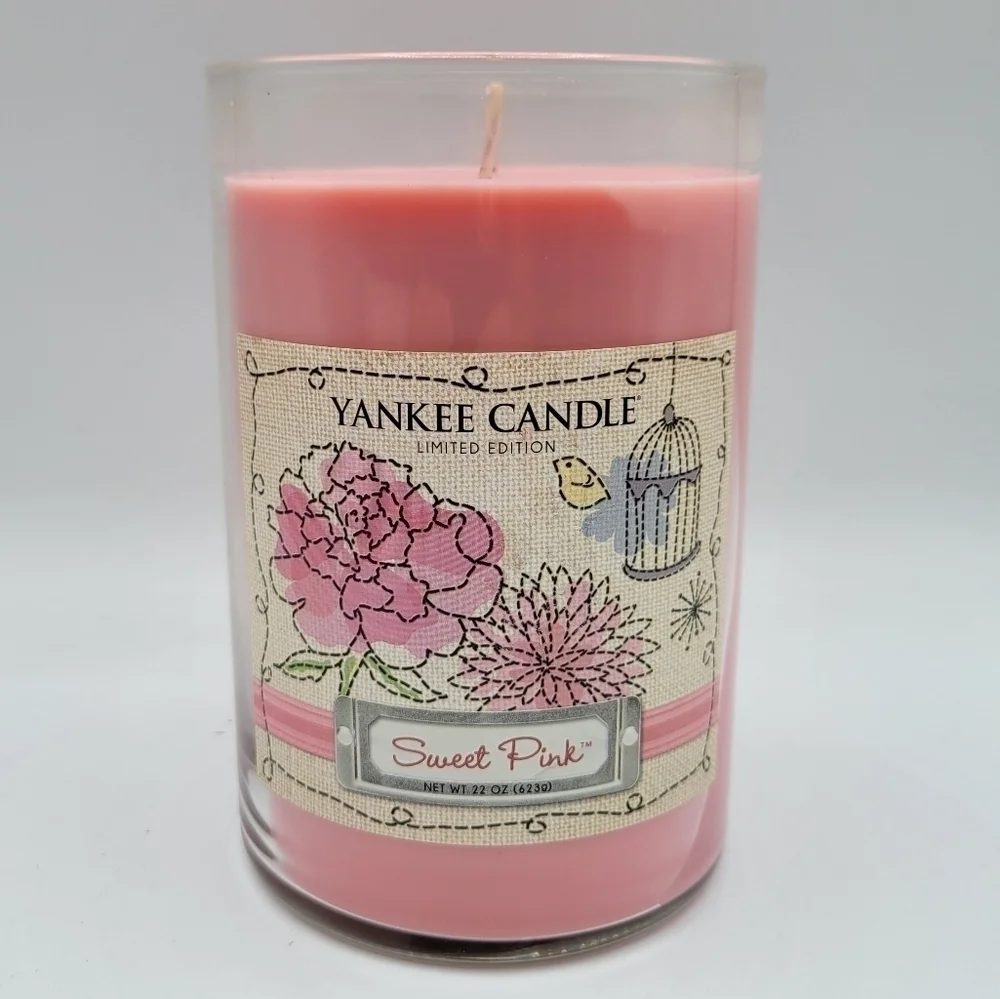 Yankee candle Sweet Pink 2014 Limited Edition Candle